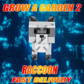 RACCOON GROW A GARDEN 2