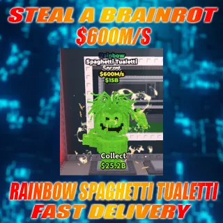 Rainbow Spaghetti Tualetti 600M/S