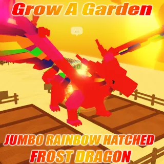 JUMBO RAINBOW HATCHED FROST DRAGON