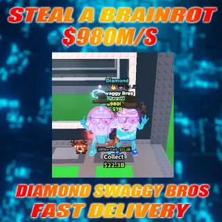 DIAMOND SWAGGY BROS 980M/S