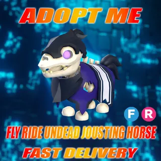 FLY RIDE UNDEAD JOUSTING HORSE