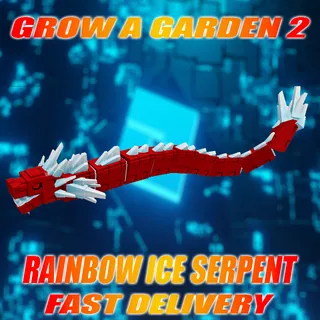 RAINBOW ICE SERPENT GROW A GARDEN 2