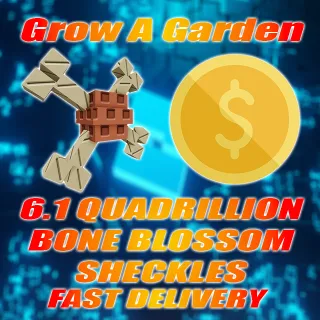 6.1 Quadrillion Sheckles Bone blossom Over 1600KG