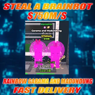 RAINBOW GARAMA AND MADUNDUNG 750M/S