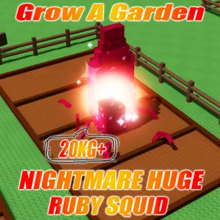 NIGHTMARE HUGE RUBY SQUID : 20KG+ AGE : 100
