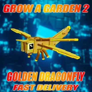 GOLDEN DRAGONFLY GROW A GARDEN 2