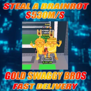 GOLD SWAGGY BROS 530M/S