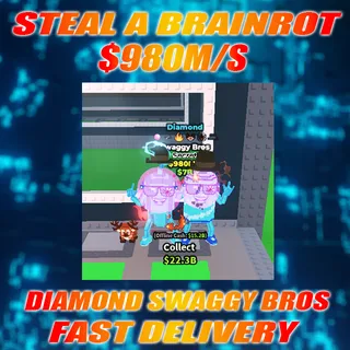 DIAMOND SWAGGY BROS 980M/S