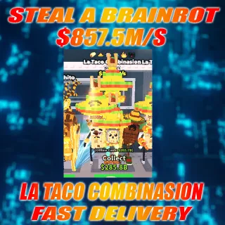 LA TACO COMBINASION 857.5M/S