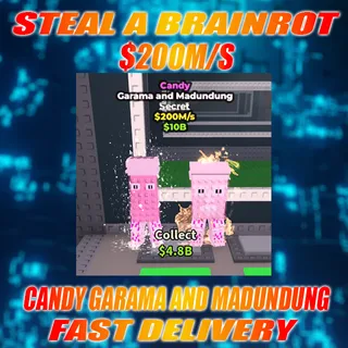 CANDY GARAMA AND MADUNDUNG 200M/S