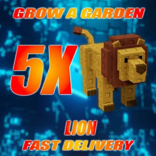 5X lion