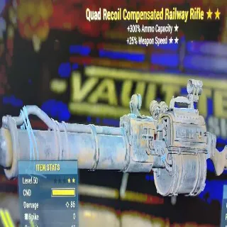 Weapon | Q 25FFR Railway Rifle