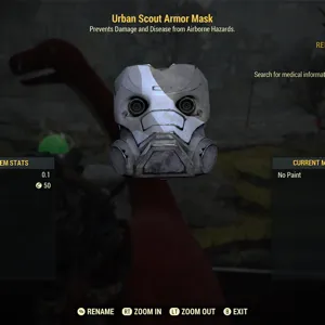 Urban Scout Armor Mask