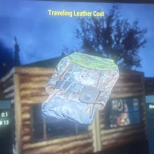 Traveling Leather Coat