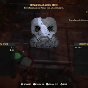 Urban Scout Armor Mask