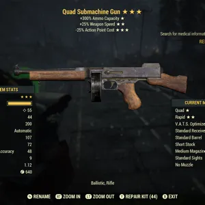 Q2525 SubMachine Gun