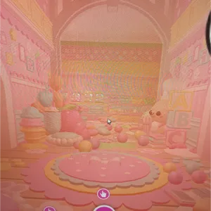 Strawberry pink candy