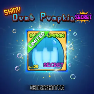 Shiny Dumb Pumpkin BGSI