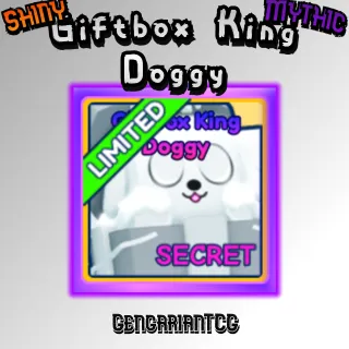 Shiny mythic Giftbox King Doggy BGSI