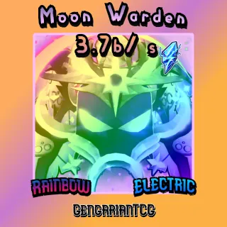 Rainbow Electric Moon Warden Tap Sim