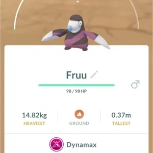 Pokemon Go - Shiny Dynamax Drilbur 