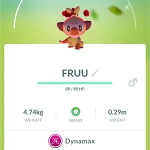 Pokemon Go - Shiny Dynamax Grookey