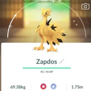 Pokemon Go - Zapdos