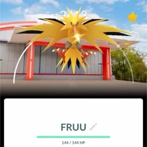 Pokemon Go - Shiny PokePark Zapdos