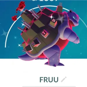 Pokemon Go ✨ Shiny Gigantamax Blastoise ✨