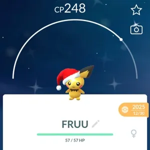 Pokemon Go - Shiny Costume Pichu
