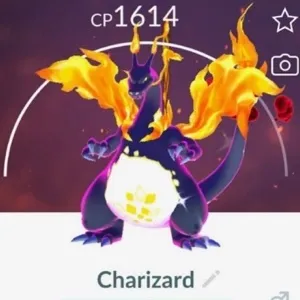 Pokemon Go - Shiny Gigantamax Charizard