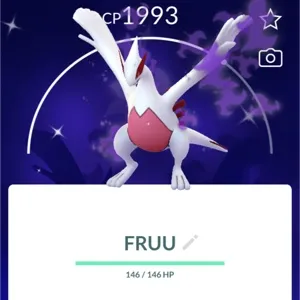 Pokemon go SHINY Shadow 🔮 ✨ Lugia ✨🔮