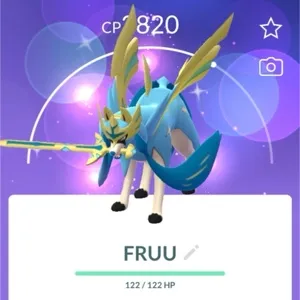 Pokemon go SHINY crowned zacian
