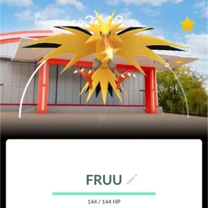 Pokemon Go - Shiny PokePark Zapdos