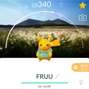 Shiny Jeju Pikachu