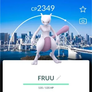 Pokemon Go - Go Fest Background Mewtwo (20k trade only) (Pick one)