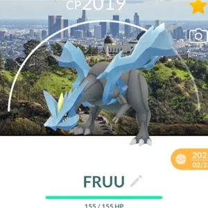 Pokemon Go - LA Background Kyurem Registered trade only