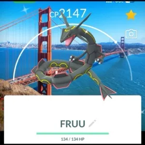 Pokemon Go Shiny Rayquaza San Francisco Location Background 
