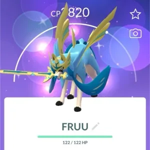 Pokemon go SHINY crowned zacian