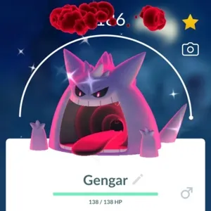 Pokemon Go - Shiny Level 50 Gigantamax Gengar