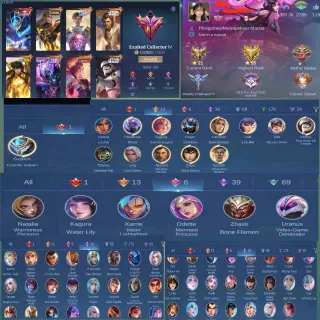 MOBILE LEGENDS ACCOUNT (101% CLEAN) 