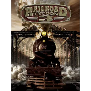 Railroad Tycoon 3 & Railroad Tycoon II Platinum with Sid Meier's Railroads three keys