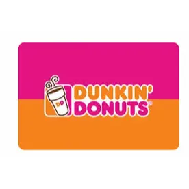 $20.00 USD Dunkin Donuts