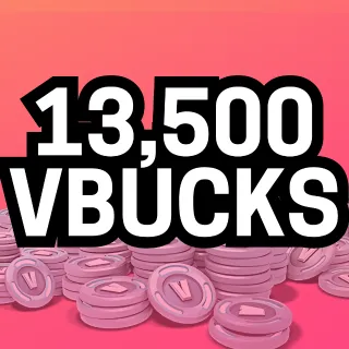 13500 V-Bucks / 13,500 VBUCKS | Full Access Fresh Account