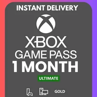 Xbox Gamepass Ultimate 1 Month