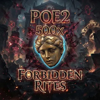 POE2 500X DİVİNE ORB FORBİDDEN RİTES