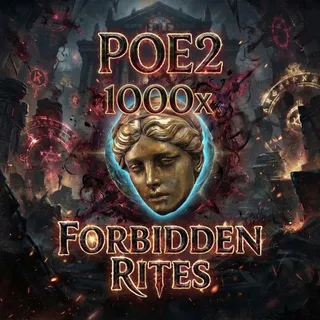 POE2 1000X DİVİNEORB FORBİDDEN RİTES
