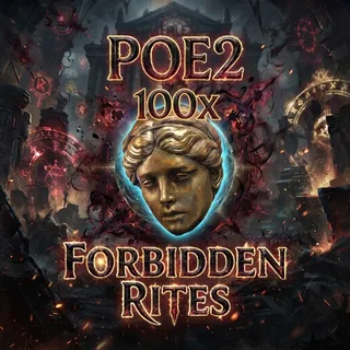 POE2 100X DİVİNE ORB FORBİDDEN RİTES