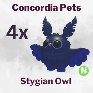 Neon Stygian Owl