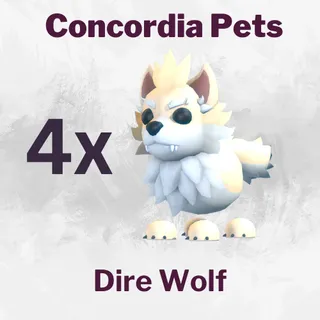 Dire Wolf x4